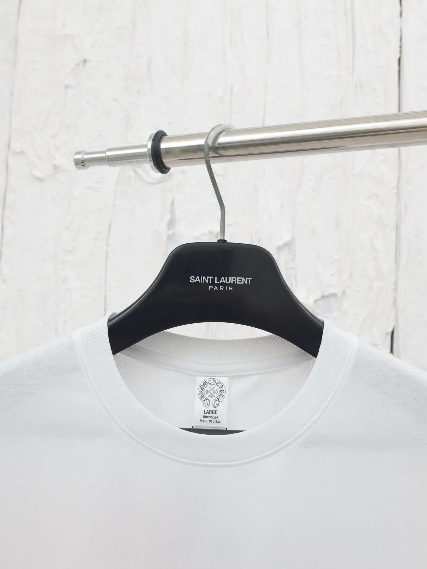 🅿️290 Chrome hearts*/Chrome Hearts 25 new flag rolled short-sleeved T-shirt. The fabric is made of 26 weave 200 grams of cotton. The printing uses a variety of printing techniques. Customized accessories Size: S/M/L